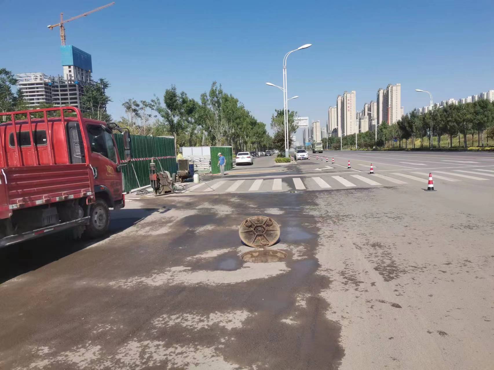 铁东路面地基沉降注浆